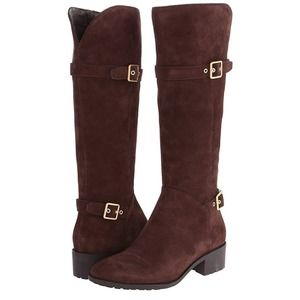 Cole Haan Indiana Waterproof Suede Riding Boot 7